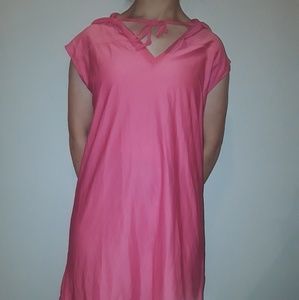 Pink Bathing Suit coverup